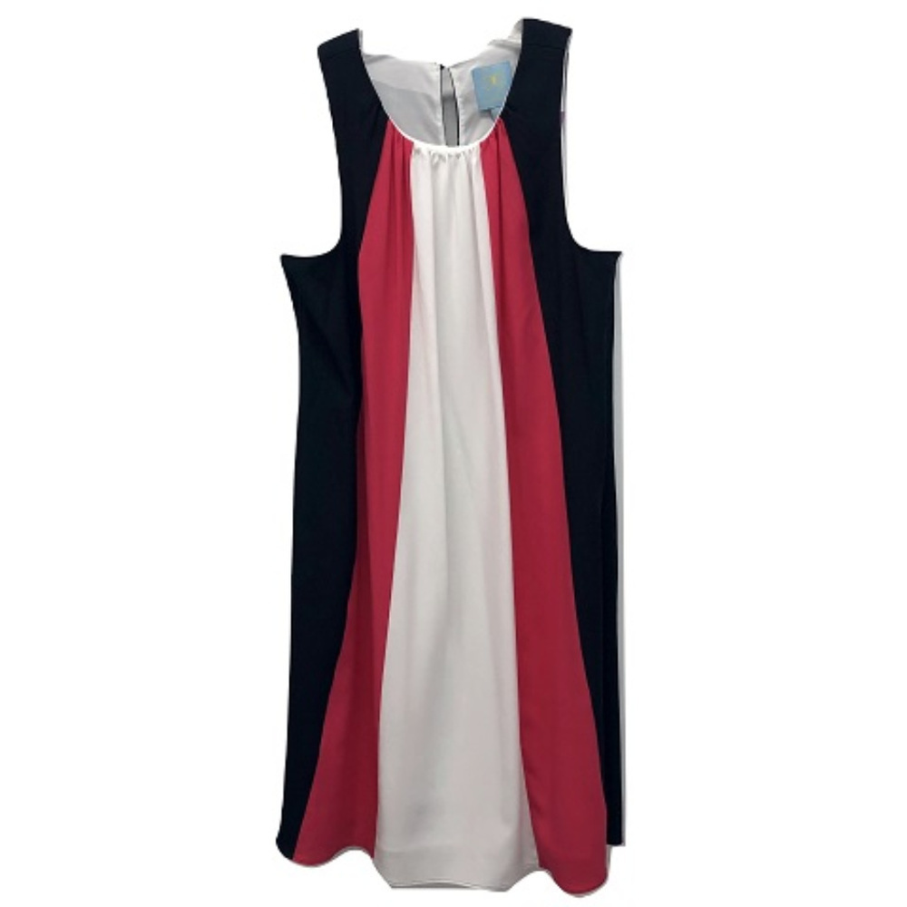 CeCe Navy and White Striped Tank Dress, Size 2